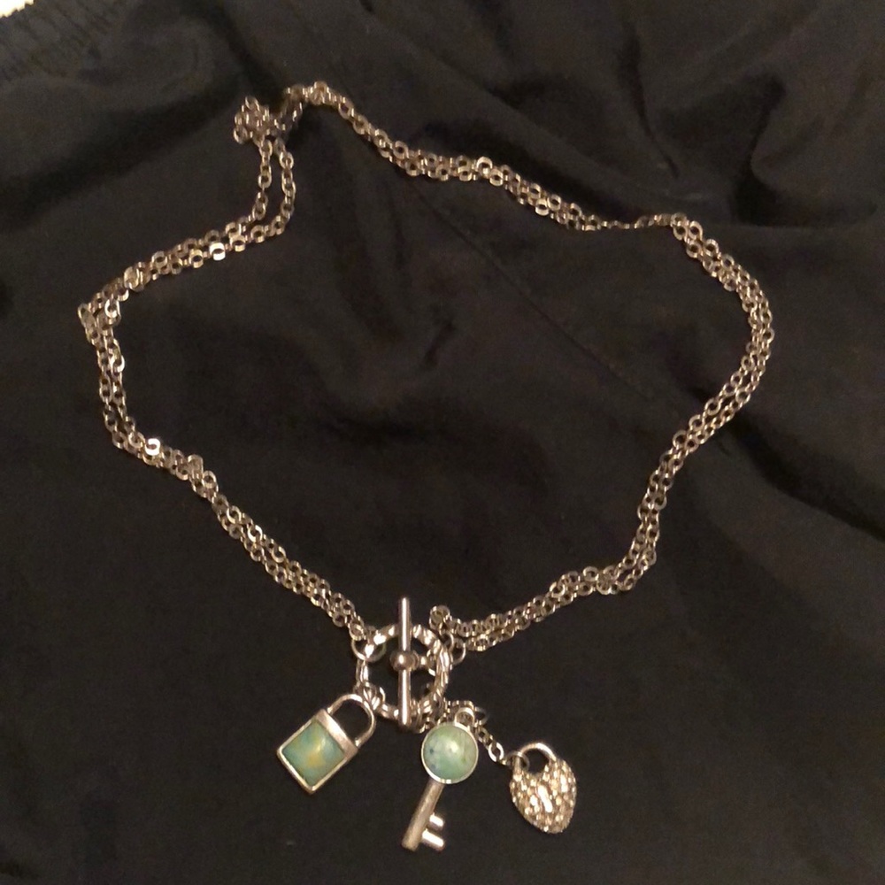 Jilzara Teaberry Multi-way Necklace with Charms